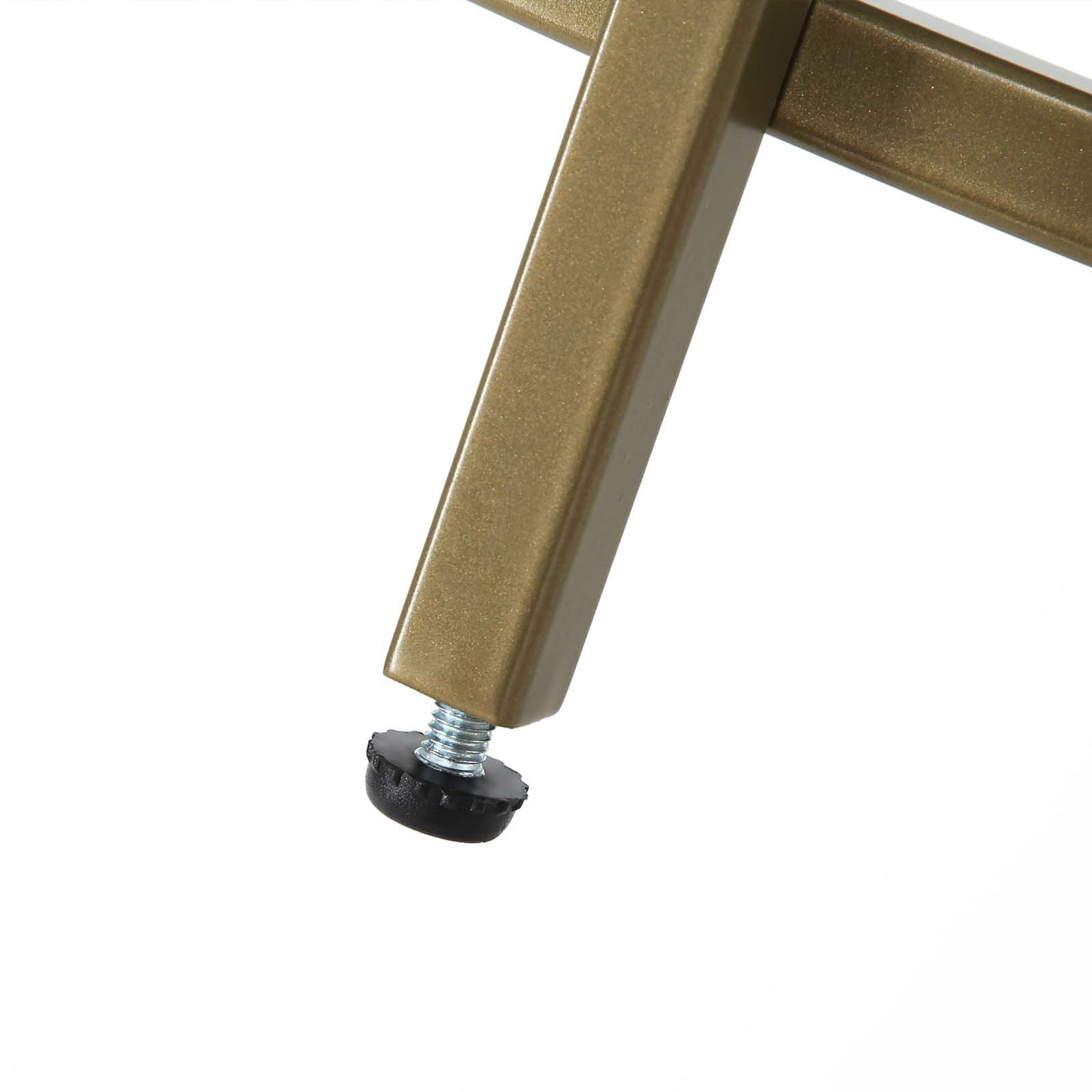 Golden Metal Side Table - image 7