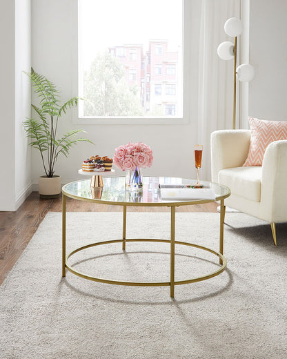 Round Glass Coffee Table - image 3