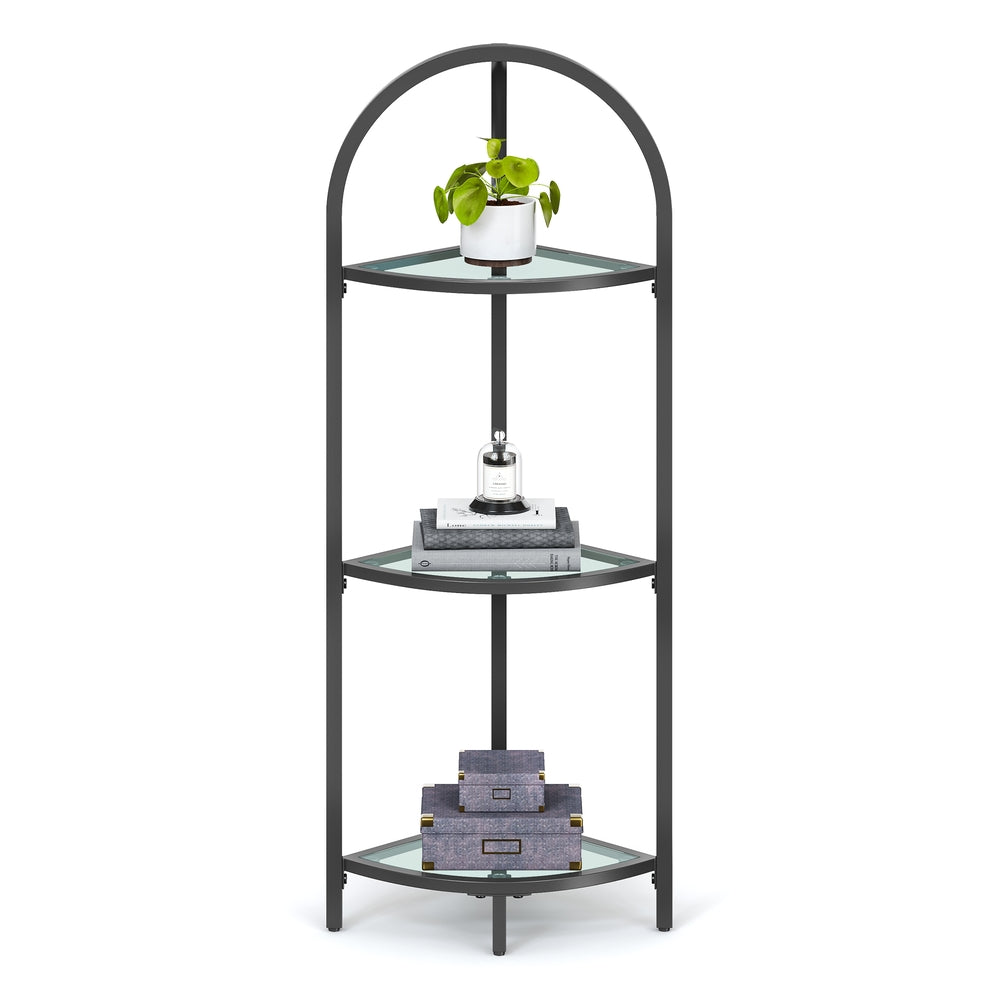 Corner Shelf Stand Classic Black - image 1
