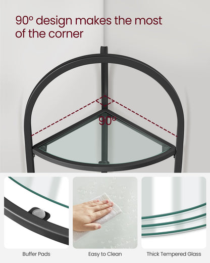 Corner Shelf Stand Classic Black - image 4