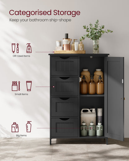 4 Drawers Wooden Cabinet - image 31