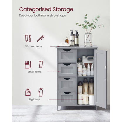 4 Drawers Wooden Cabinet - image 22