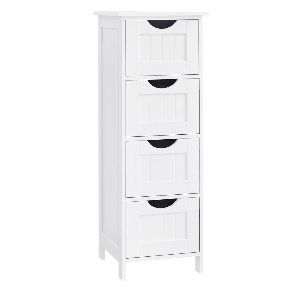 Bathroom Floor Storage Cabinet with 4 Drawers Mystic Grey - image 26