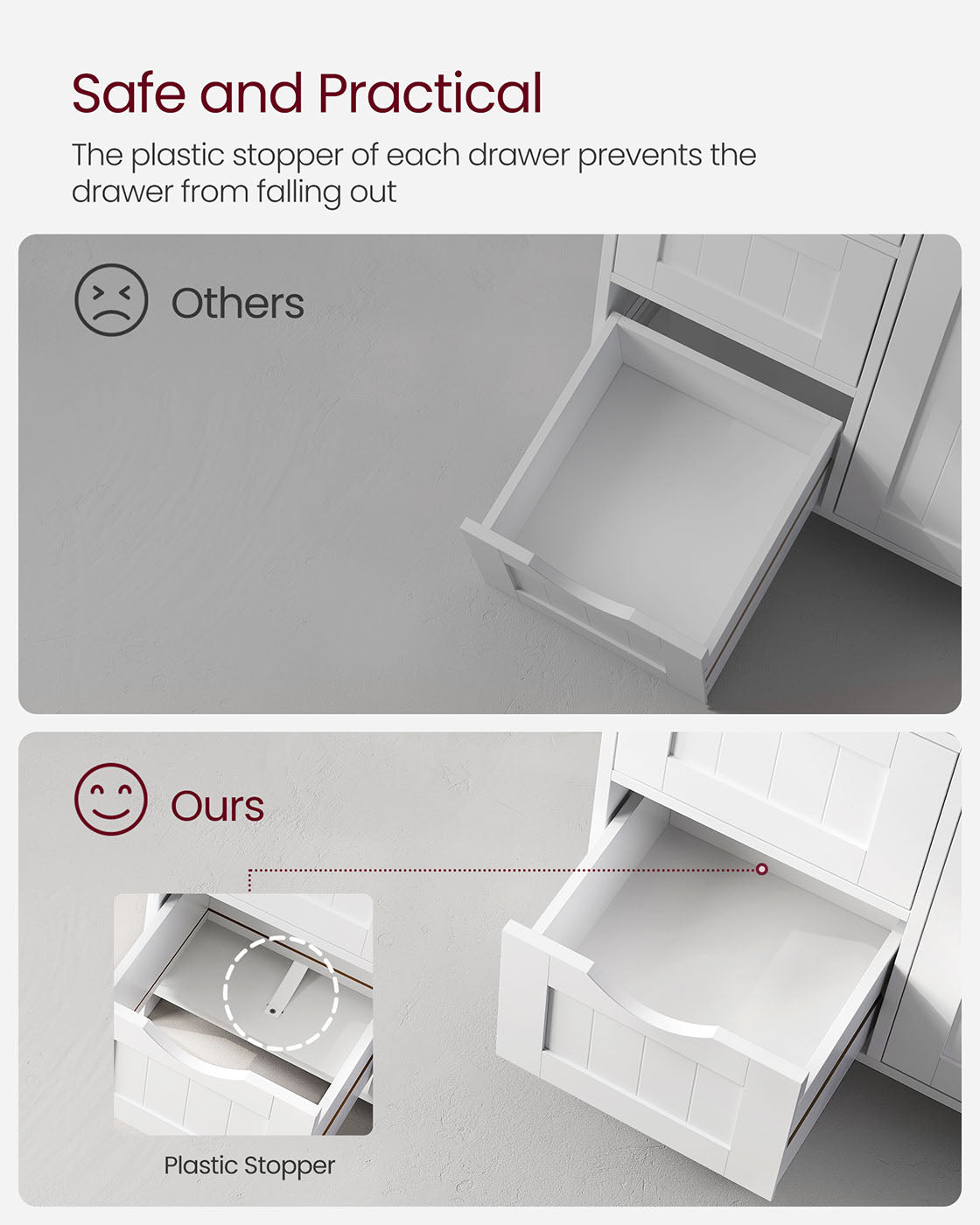 4 Drawers Wooden Cabinet - image 9