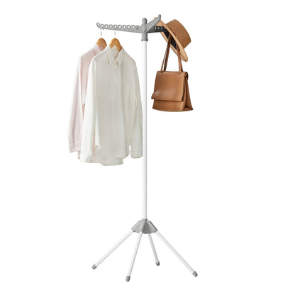Clothes Drying Rack, Clothes Airer, Clothes Horse with 3 Arms, Space-Saving and Foldable - image 8