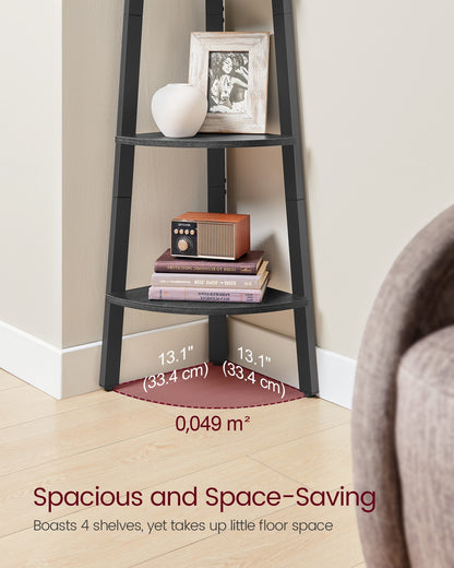Antique Corner Shelf Rack - image 19