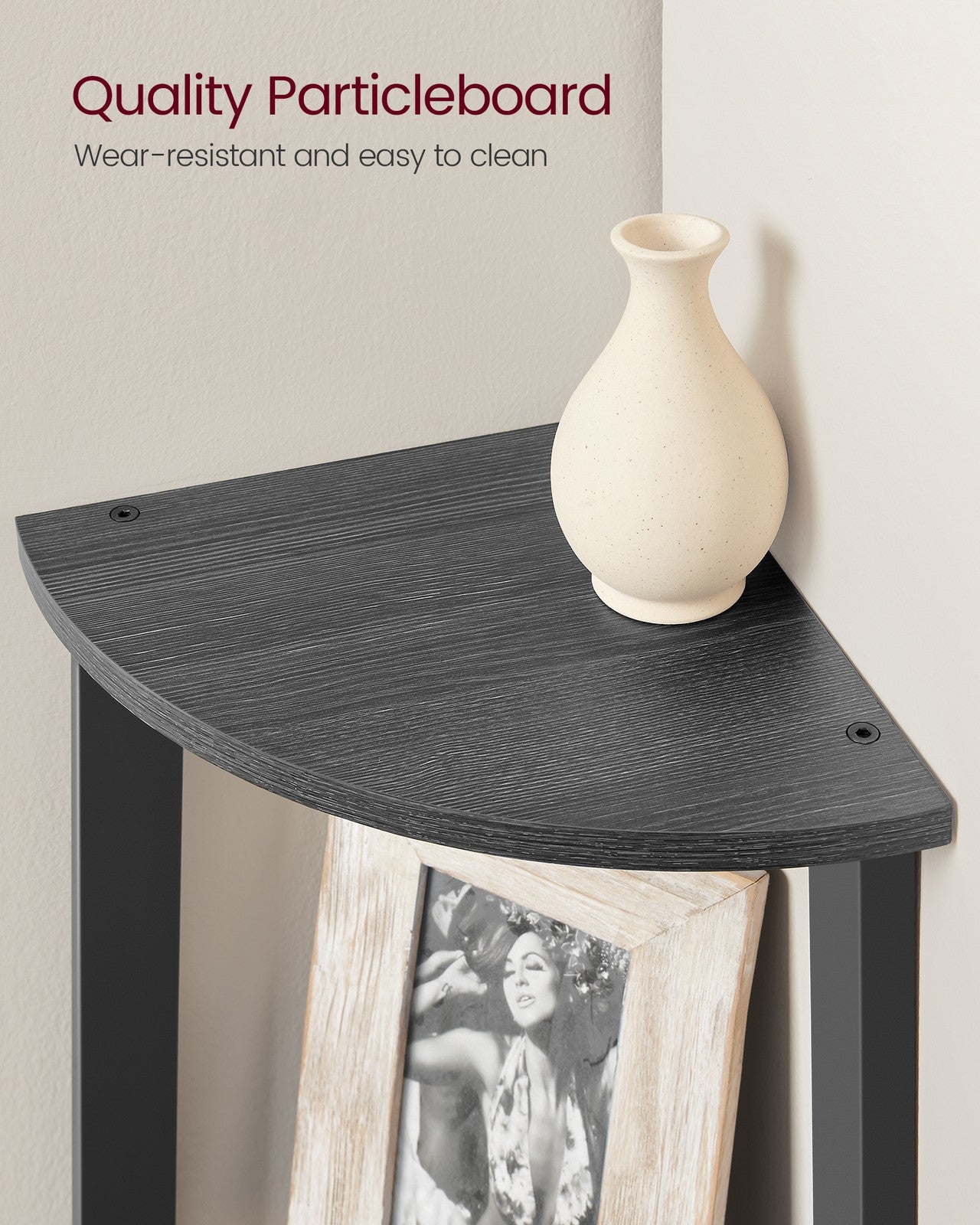 Antique Corner Shelf Rack - image 21