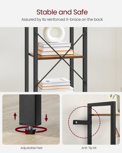 Industrial Brown 5 Layers Storage Rack Unit - image 5