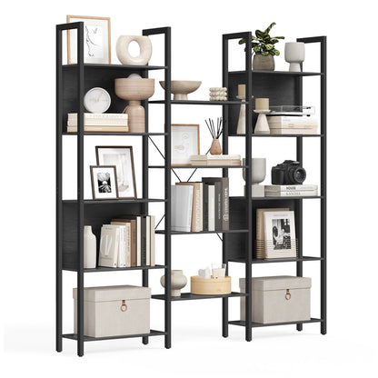Large Bookshelf with 14 Storage Shelves - image 23