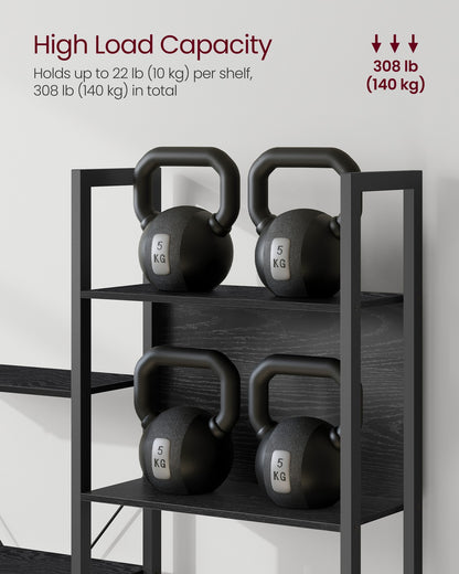 Large Bookshelf with 14 Storage Shelves - image 30