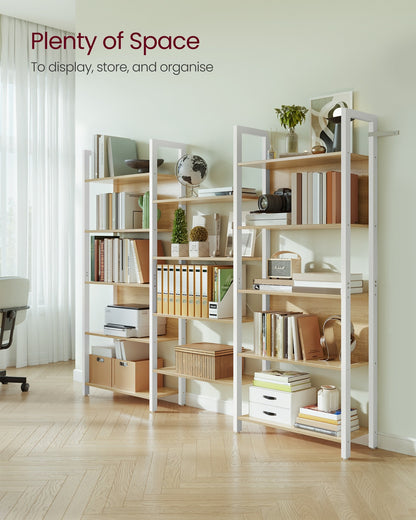 Large Bookshelf with 14 Storage Shelves - image 40
