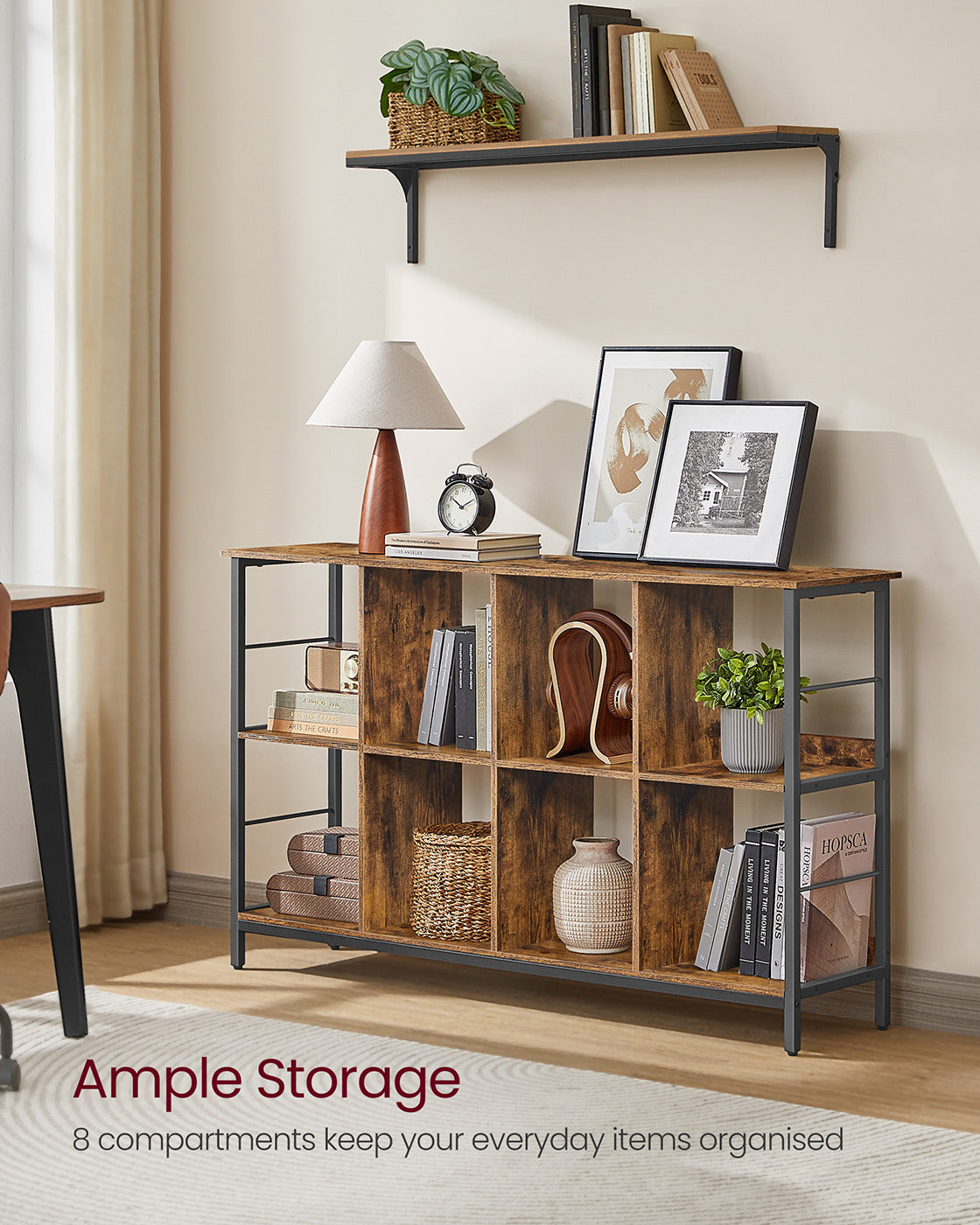 Bookshelf with 6 Compartments - image 23