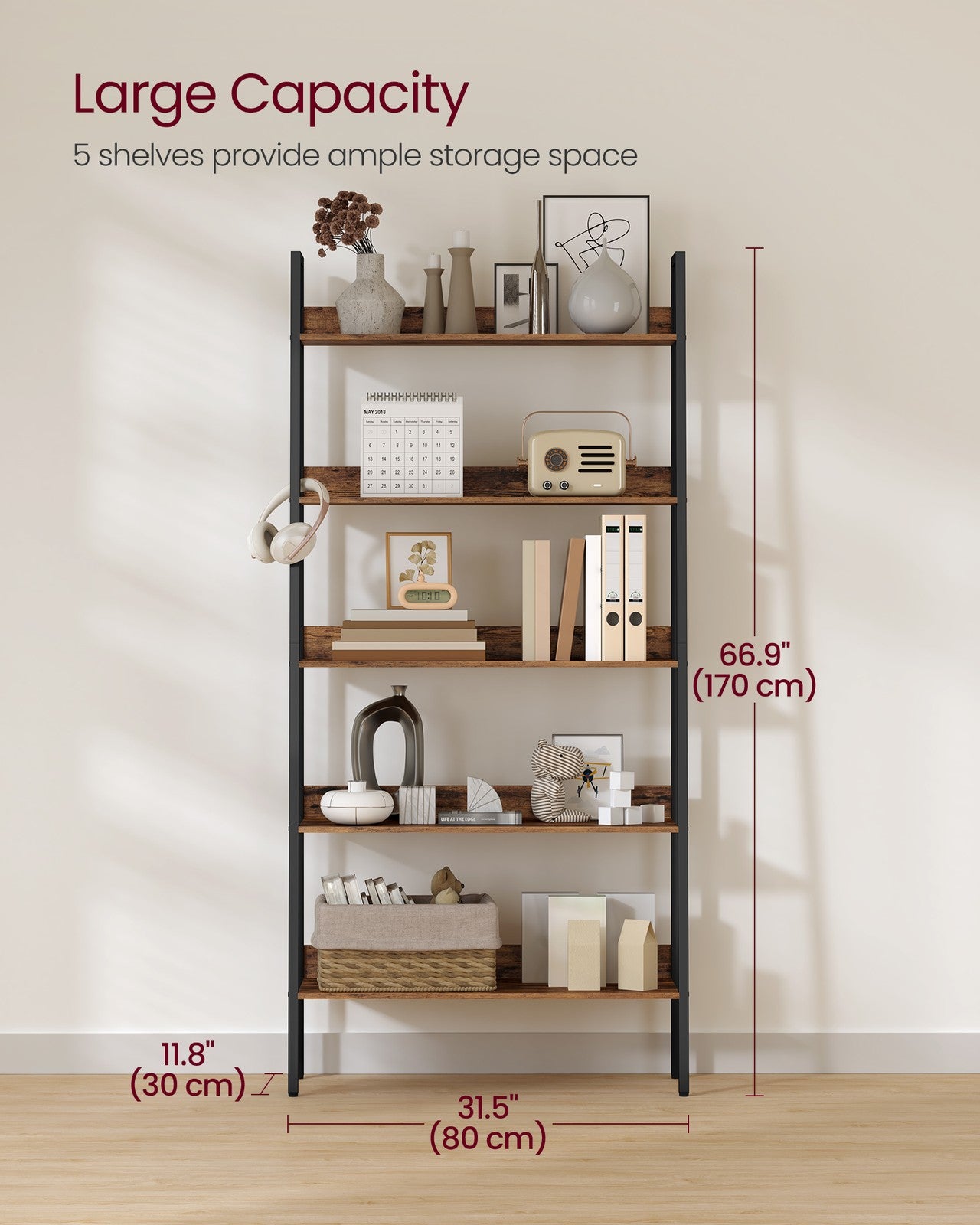 4-Tier Ladder Shelf - image 13