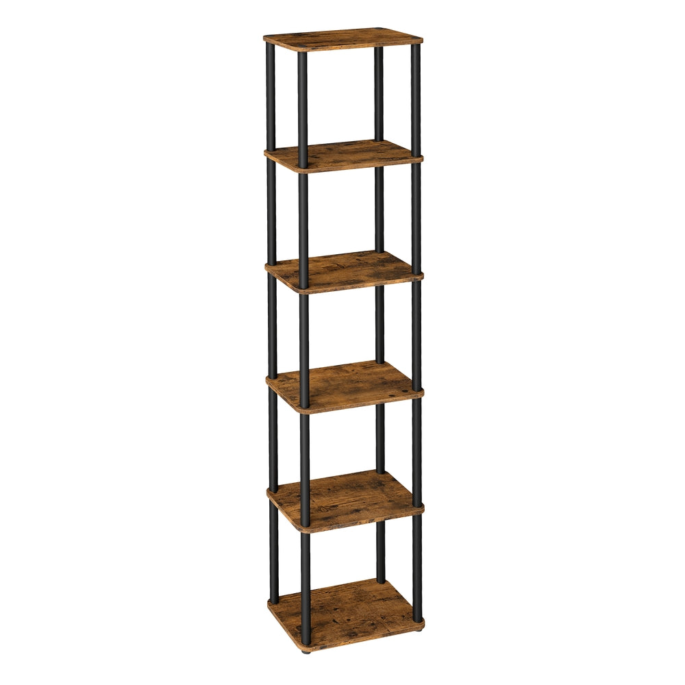 Five tier storage shelf with quick assembly - image 7