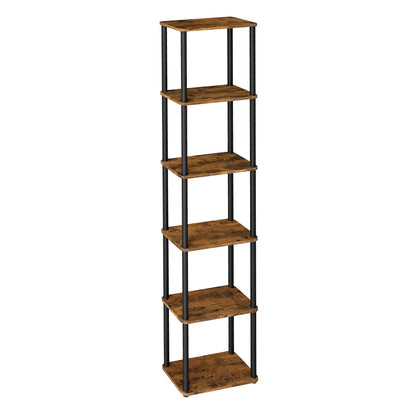 Five tier storage shelf with quick assembly - image 7