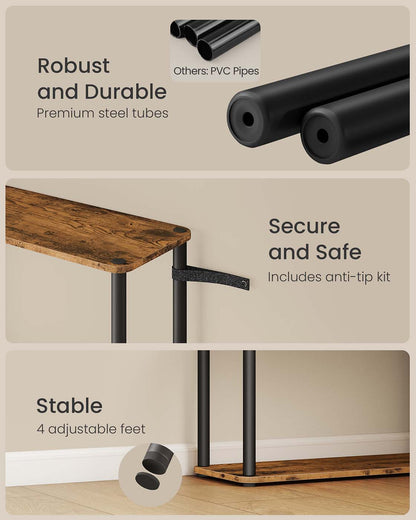 Five tier storage shelf with quick assembly - image 17