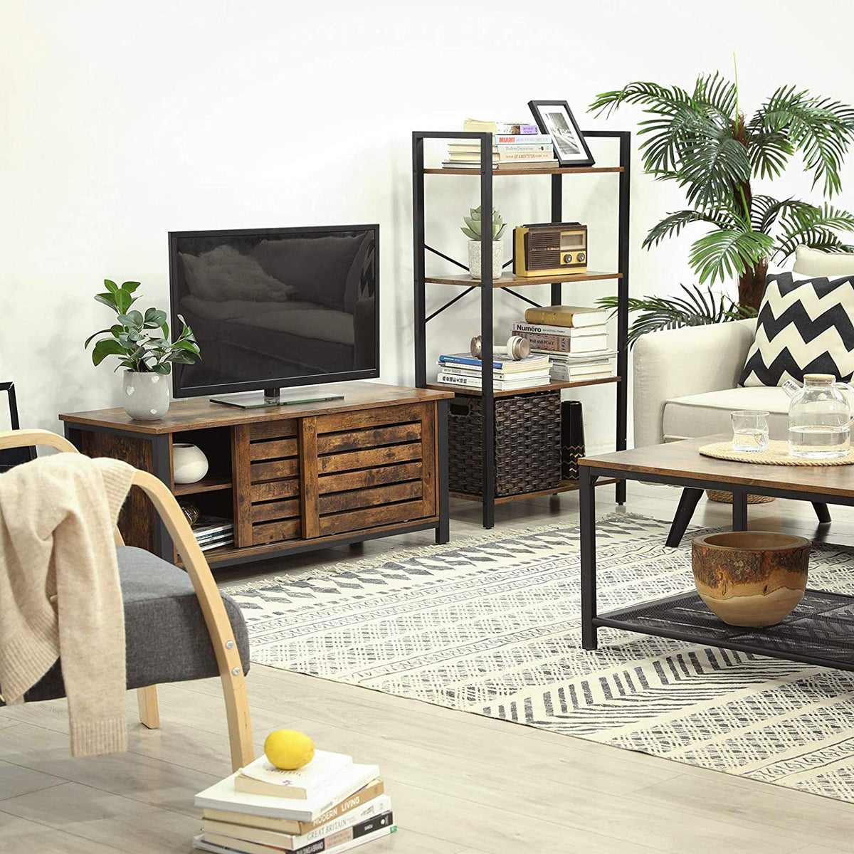 Industrial Ladder shelf Bookcase - image 5