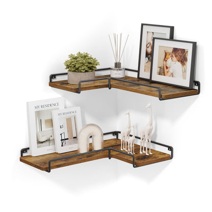 Set of 2 L-Shaped Floating Shelves - image 25