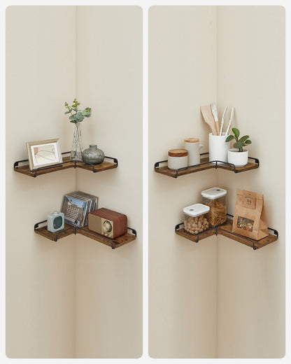Set of 2 L-Shaped Floating Shelves - image 26
