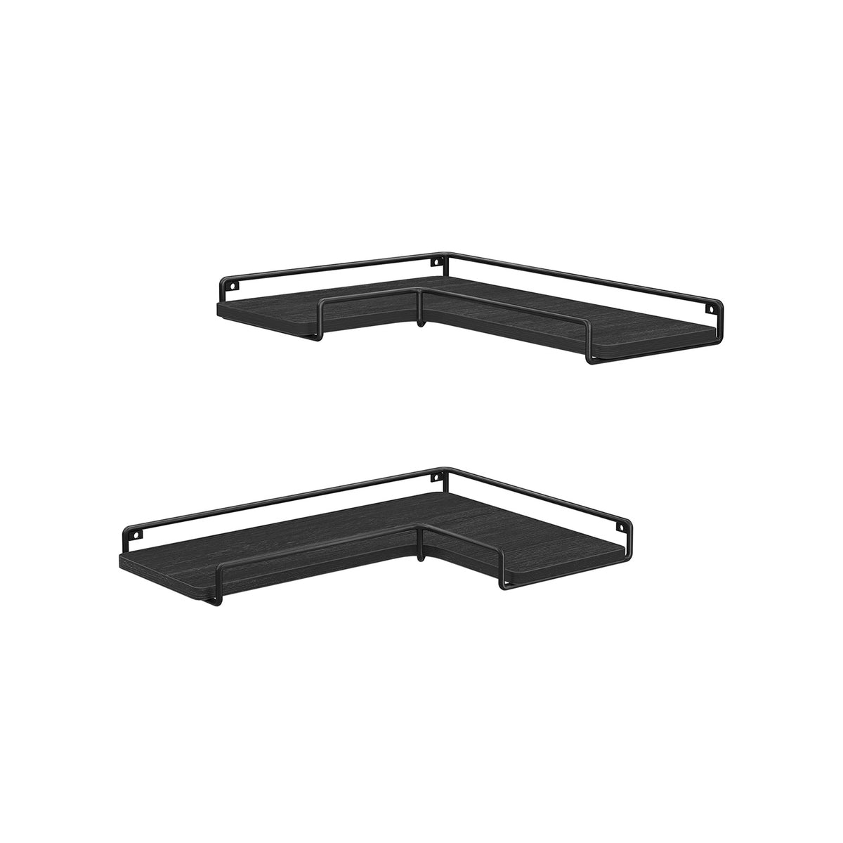 Set of 2 L-Shaped Floating Shelves - image 3