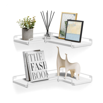 Set of 2 L-Shaped Floating Shelves - image 10