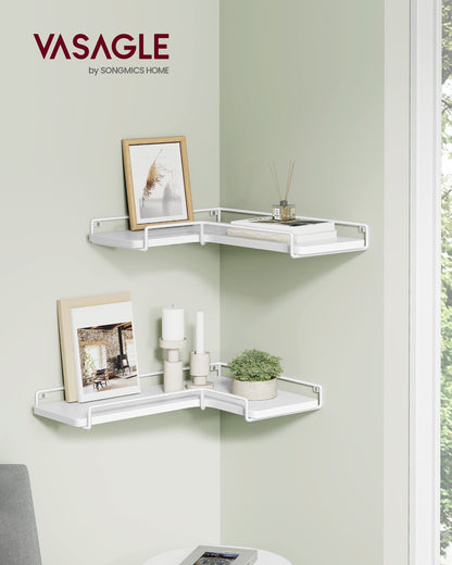 Set of 2 L-Shaped Floating Shelves - image 12