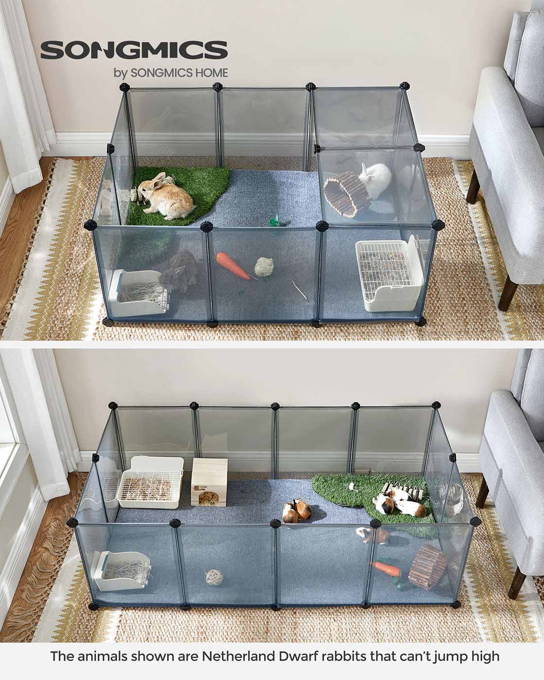 Pet Playpen with Floor - image 3