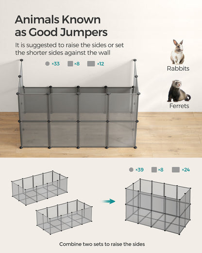 Pet Playpen with Floor - image 5