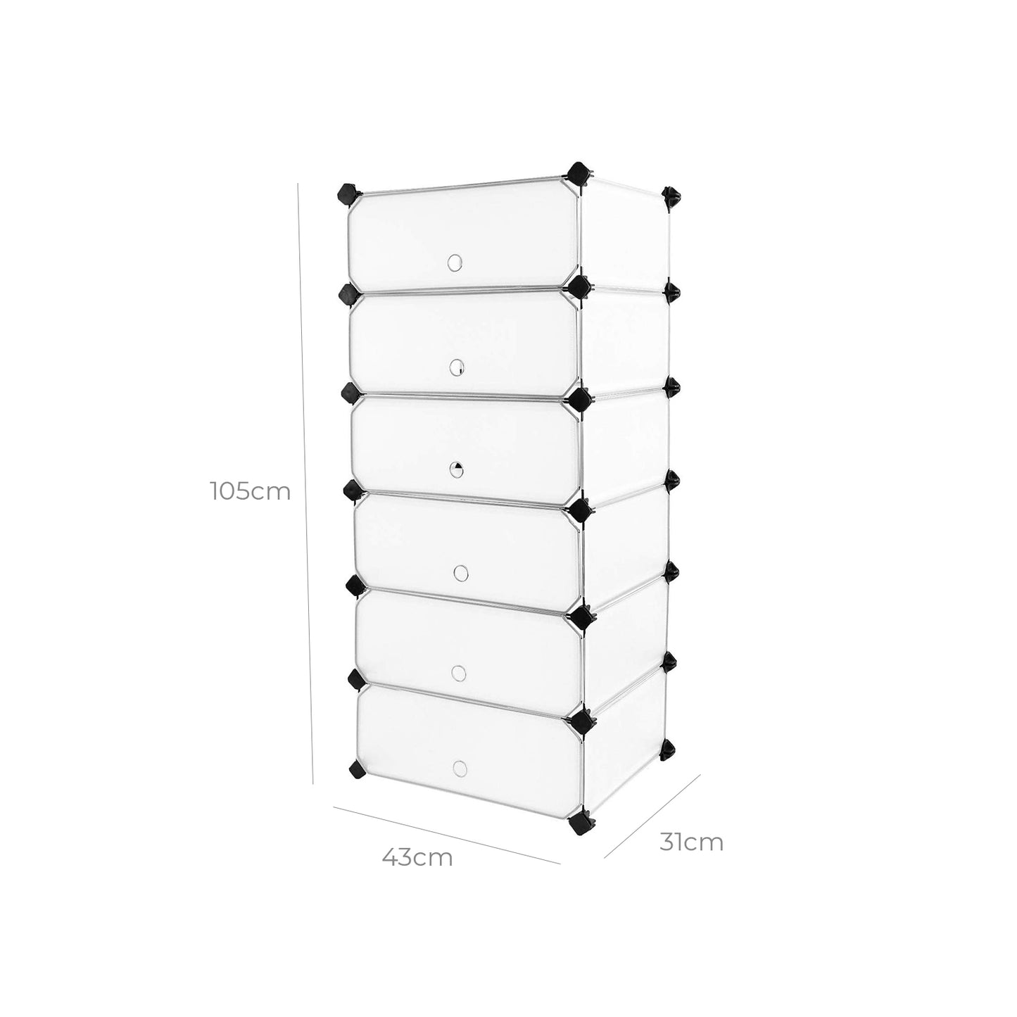 6 Cubes Storage Organizer - image 7