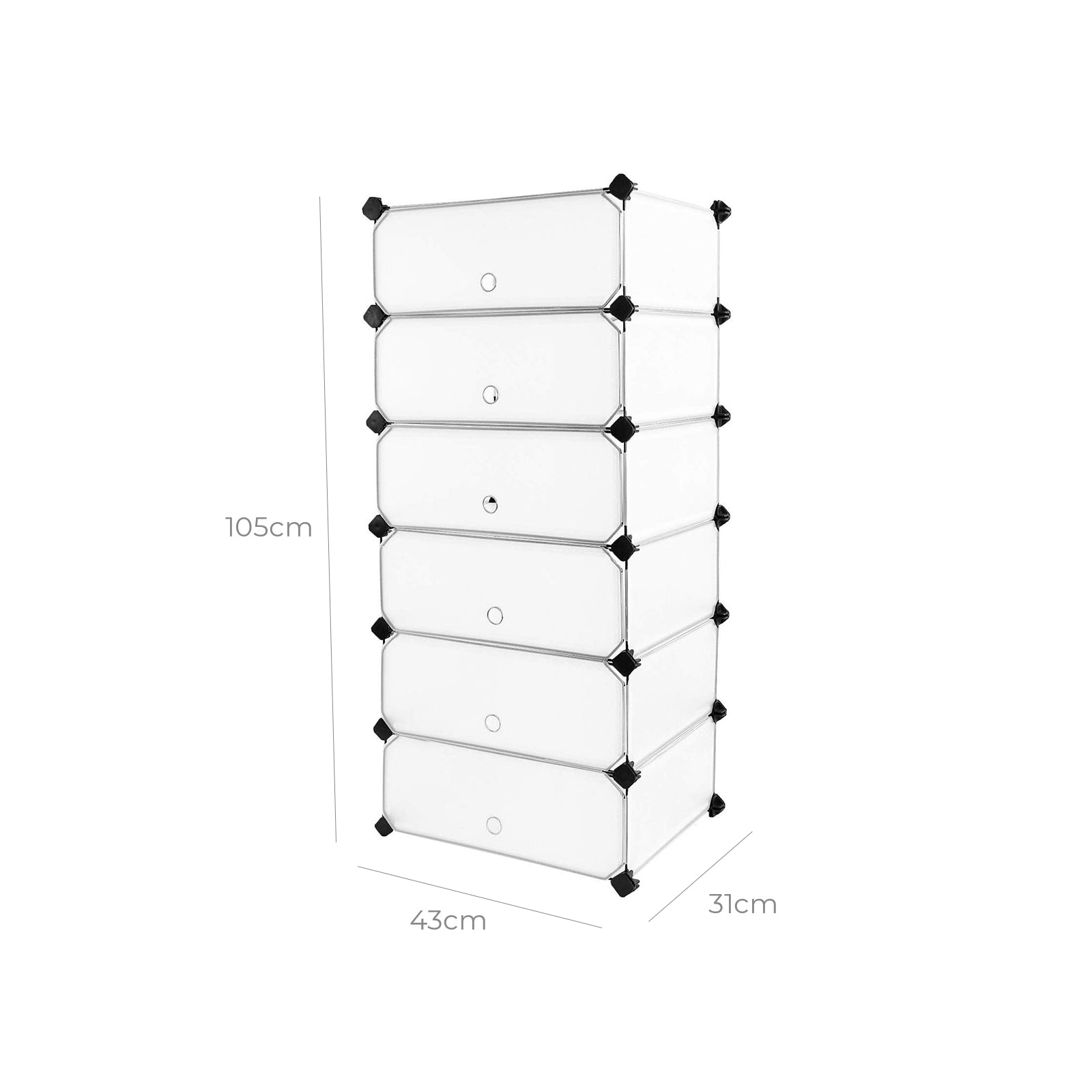 6 Cubes Storage Organizer - image 7
