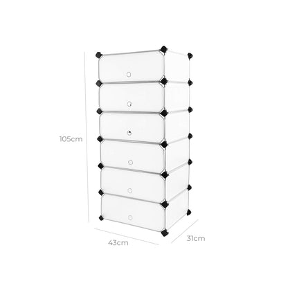 6 Cubes Storage Organizer - image 7
