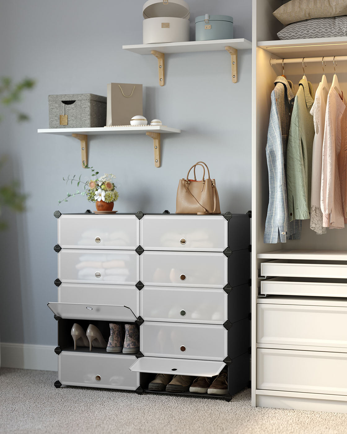 10 Slots Shoe Rack - image 2