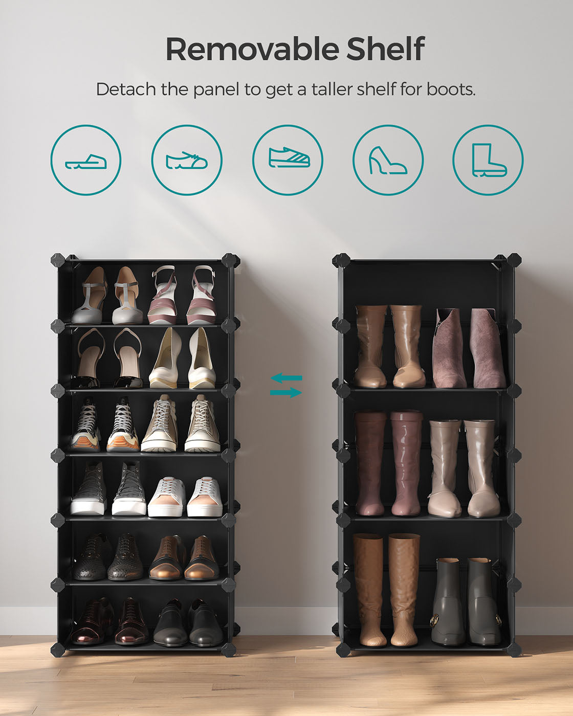 10 Slots Shoe Rack - image 3