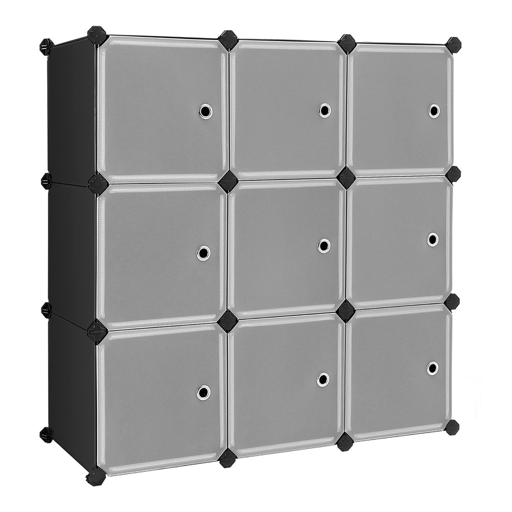 9 Cube Plastic Cabinet - image 1