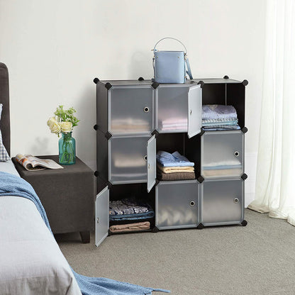 9 Cube Plastic Cabinet - image 3