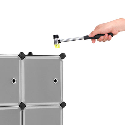 9 Cube Plastic Cabinet - image 5