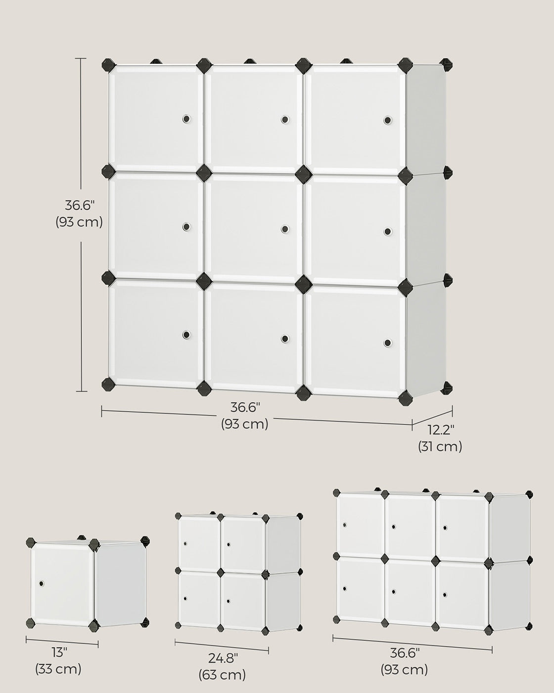 9 Cube Storage Organiser - image 6