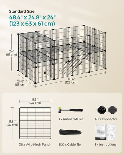 Metal Wire Pet Playpen - image 19