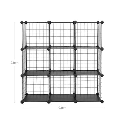 Metal Wire Modular Bookcase - image 9