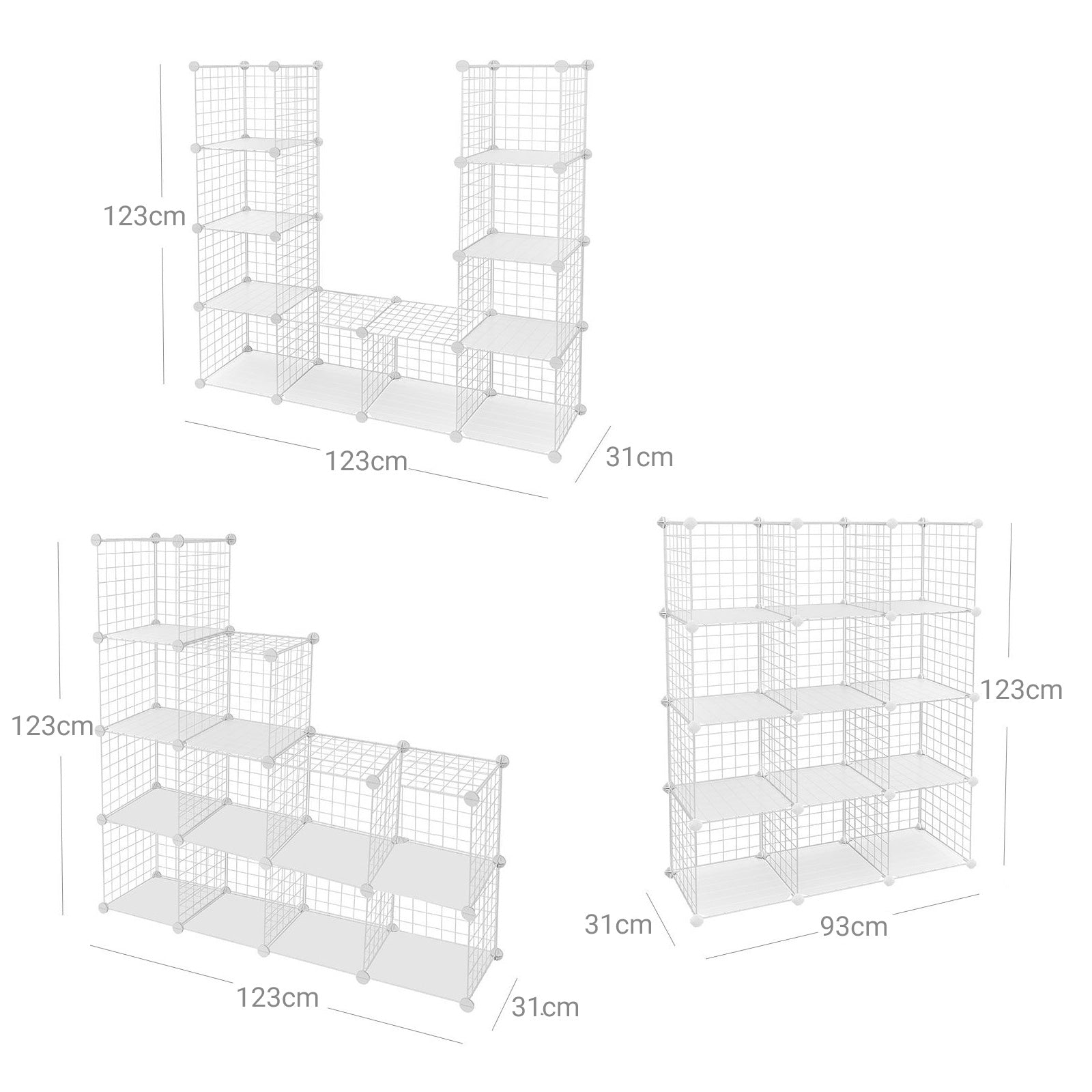 Mesh Cubes Storage Organiser - image 17
