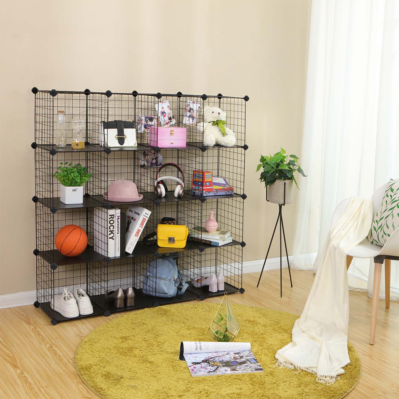 Metal Wire Cube Organizer - image 3