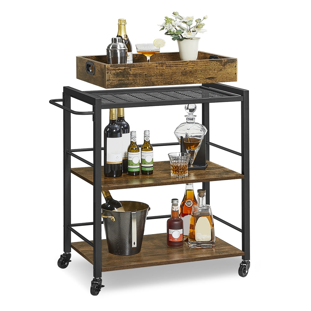 Universal Casters Kitchen Cart - image 1