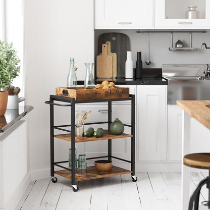 Universal Casters Kitchen Cart - image 3