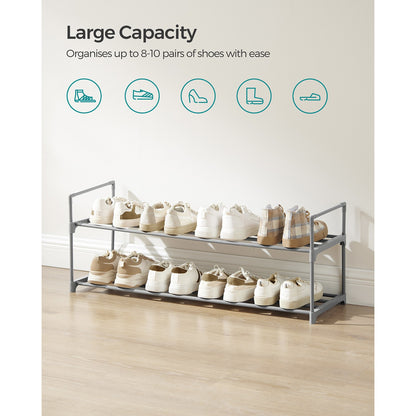 Slatted Metal Shoe Rack - image 13