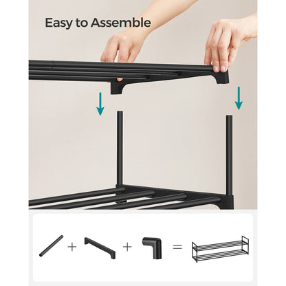 Slatted Metal Shoe Rack - image 23