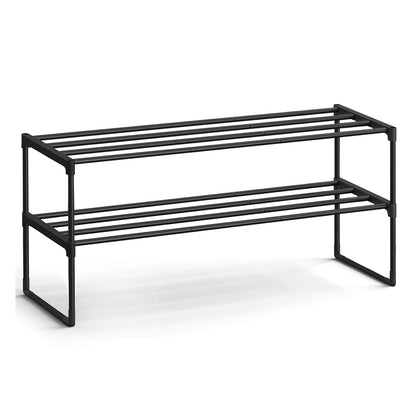 Slatted Metal Shoe Rack - image 2