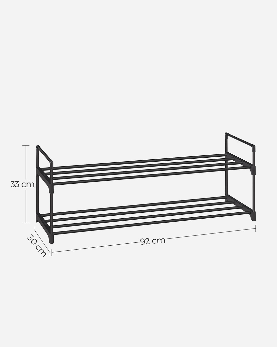 Slatted Metal Shoe Rack - image 8