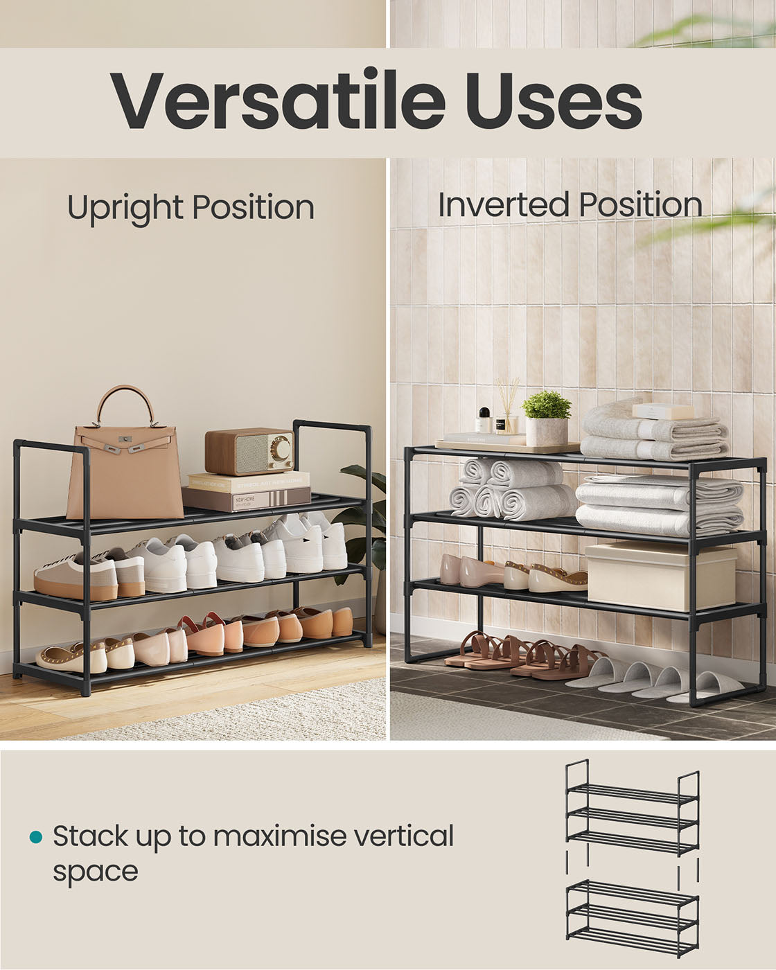 3-Tier Shoe Storage Organizer - image 3