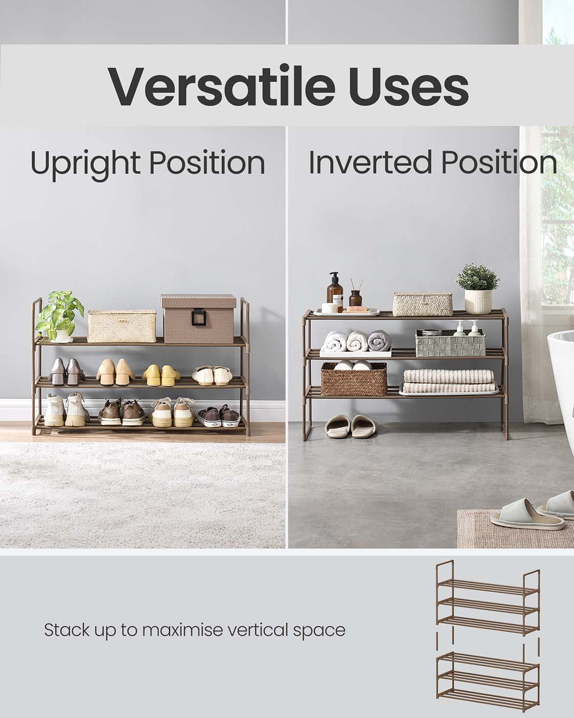3-Tier Shoe Storage Organizer - image 17