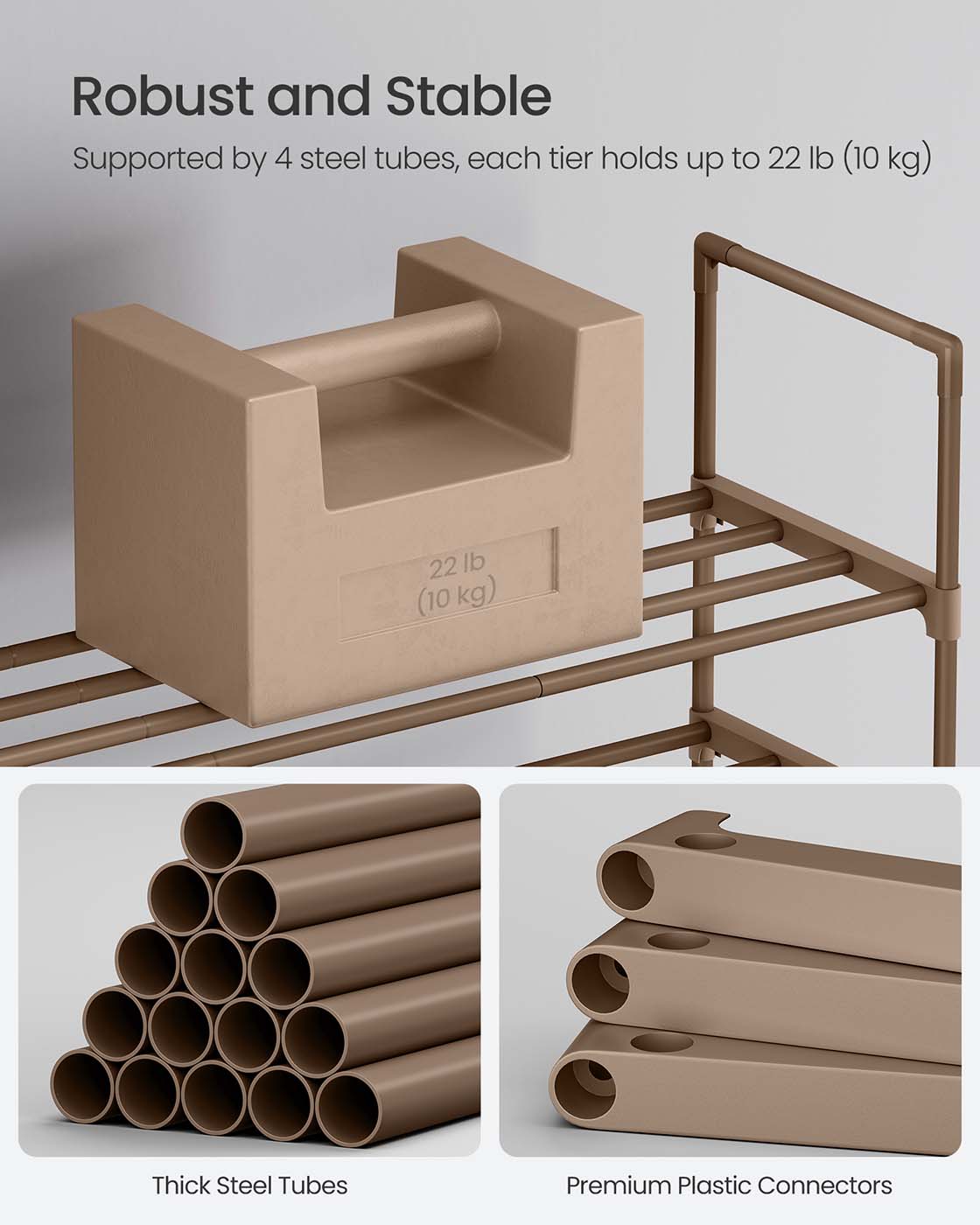 3-Tier Shoe Storage Organizer - image 19